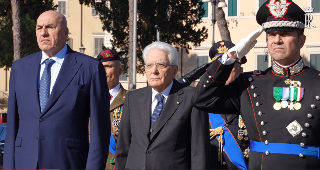 Mattarella a San Severino Marche per il 25 aprile, città in festa